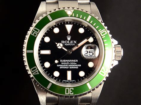 rolex sub ghiera verde